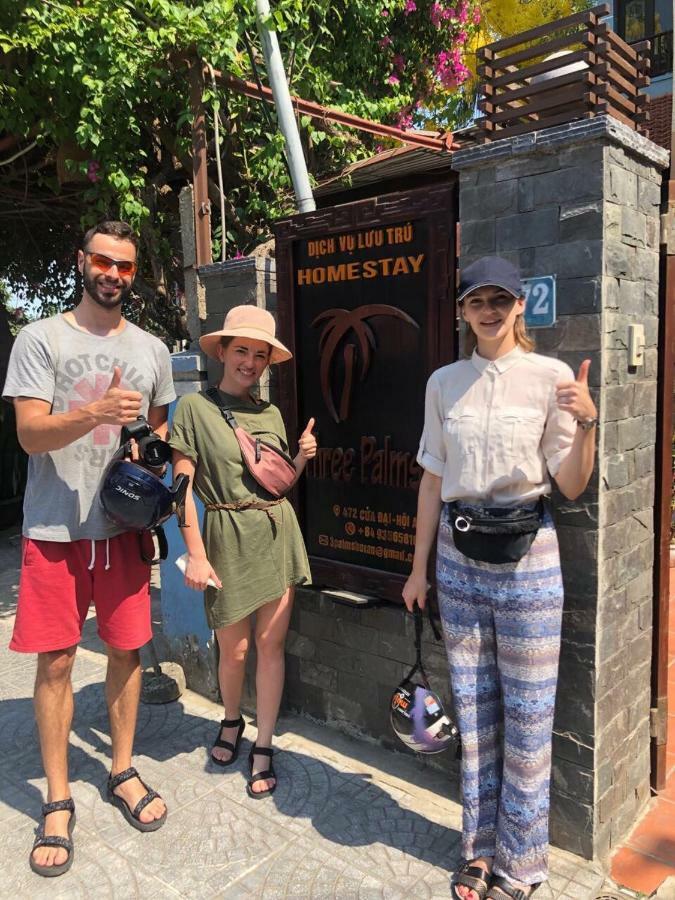 Three Palms Homestay هوي ان المظهر الخارجي الصورة