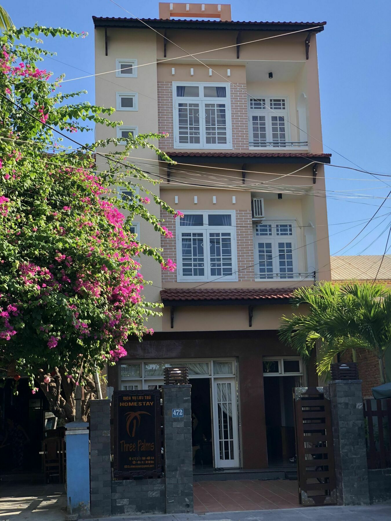 Three Palms Homestay هوي ان المظهر الخارجي الصورة